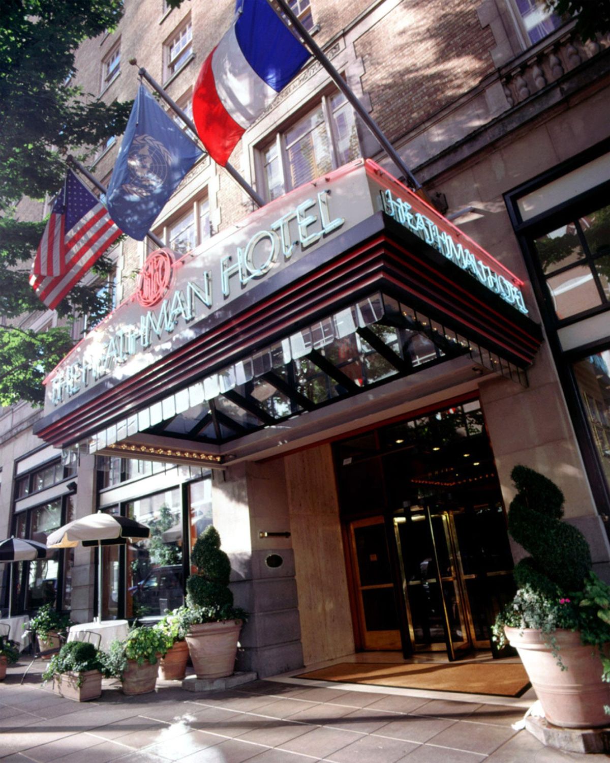 The Heathman Hotel in Portland, Ore., is a National Historic Landmark. Portland hotelier Gordon Sondland was nominated Thursday by President Donald Trump to be U.S. ambassador to the European Union. (Heathman Hotel / Courtesy)