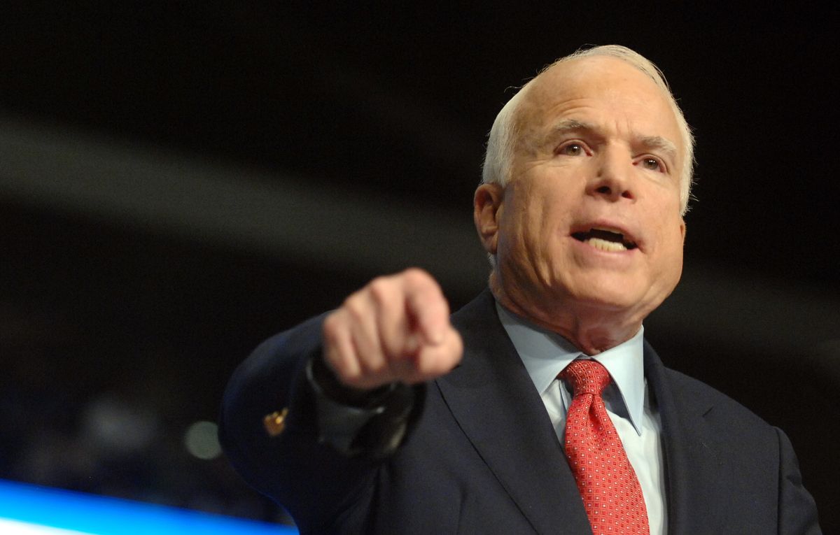 Both major-party presidential candidates were on the campaign trail Monday, with John McCain in Florida for a rally at Jacksonville Veterans Memorial Arena and Barack Obama speaking at the Colorado State Fair Grounds in Pueblo. (Don Burk / The Spokesman-Review)
