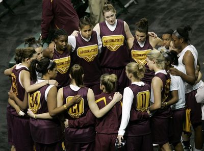Arizona State has come together since losing leading scorer Dymond Simon to a knee injury.  (Associated Press / The Spokesman-Review)