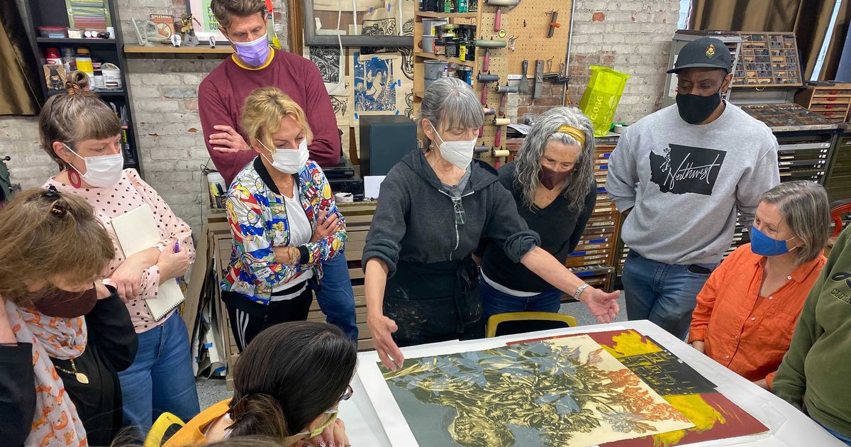 Spokane Print Fest highlights printmaking, a process that has ‘surrounded every single revolution’ in human history