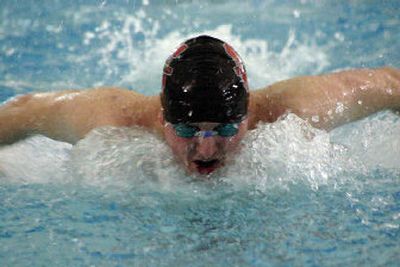 
Cheney High School junior Ryan Nadeau helped bring the sport of swimming back to the Blackhawks and is the captain of the boys team.
 (Special to / The Spokesman-Review)