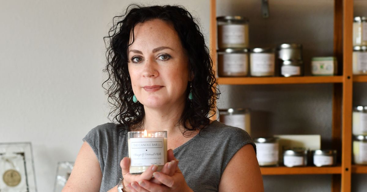 Enterprising Spirit The Candle Bar Co. in the Garland district upcycles used jars The