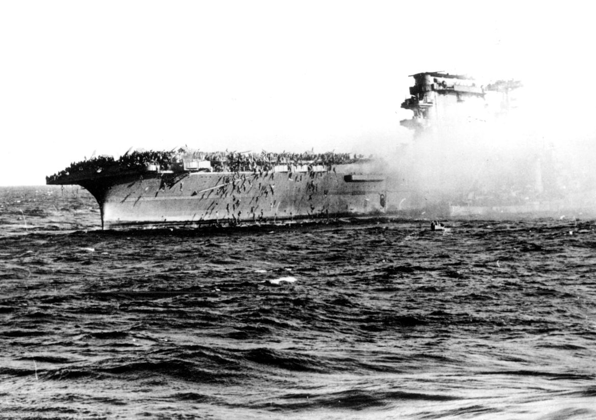 Wreckage of famed US World War II carrier USS Lexington discovered ...