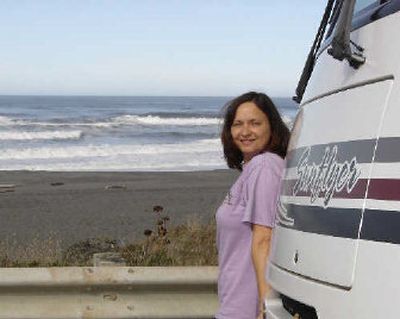 
Malia Lane has been solo RVing for five years. 
 (Photo courtesy of Malia Lane / The Spokesman-Review)