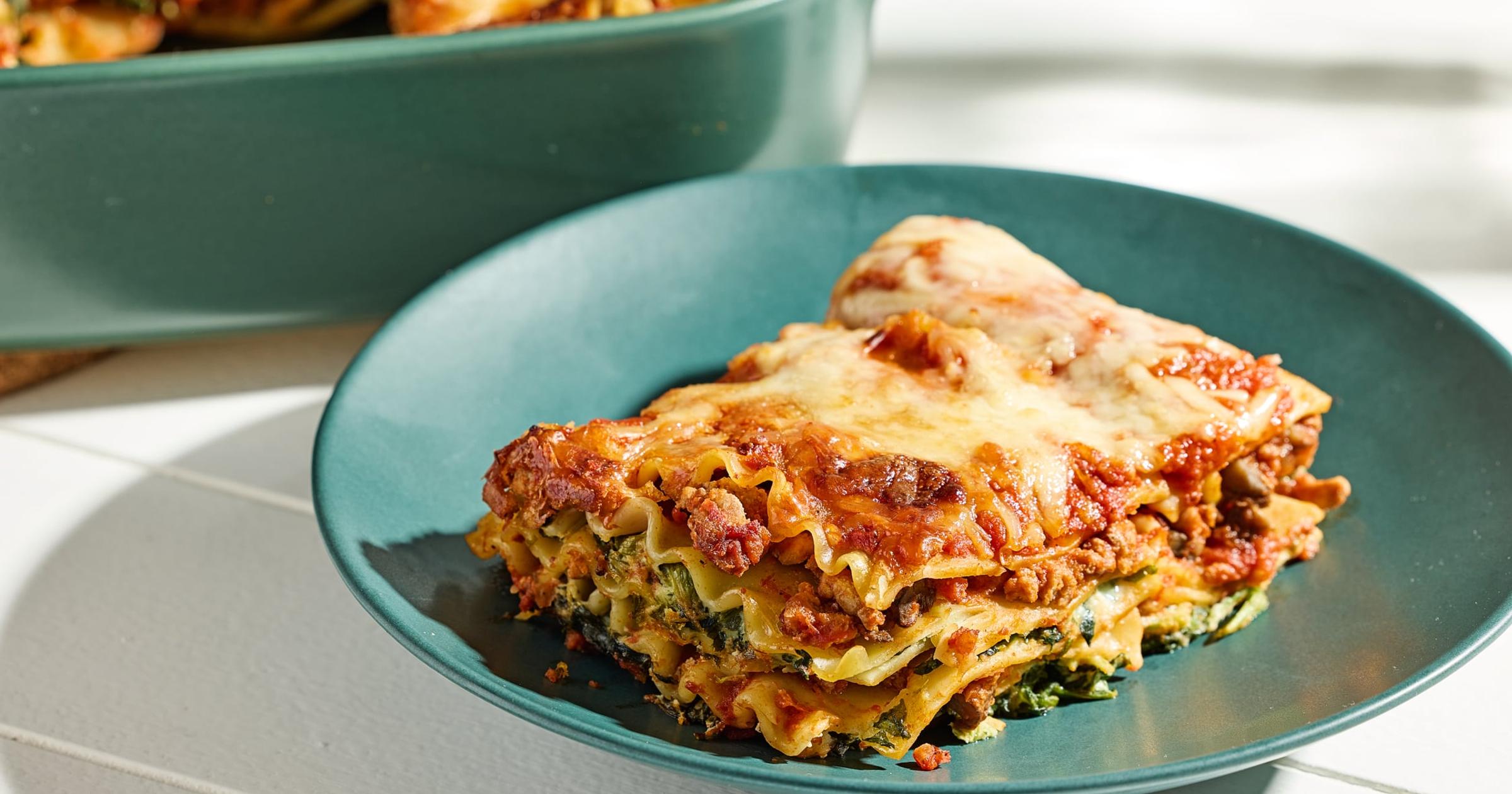 Say ‘yes' to lasagna more often with this vegetable-loaded recipe