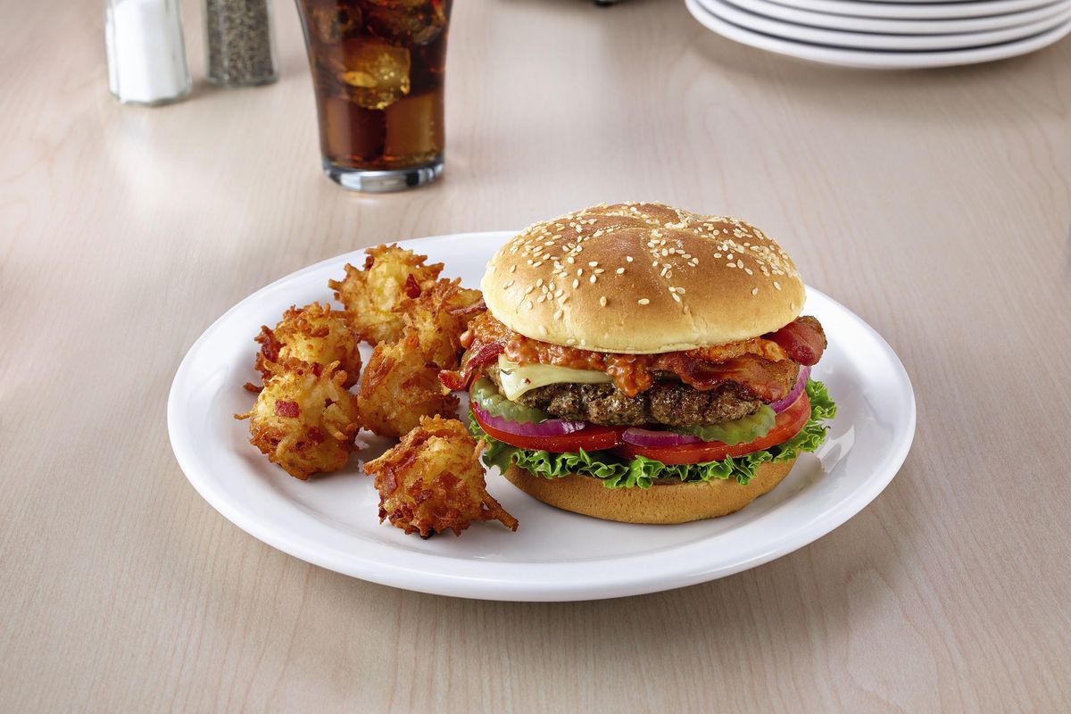 The Blaster Fire Burger is now on the new “Solo” menu at Denny’s. (Courtesy photo)