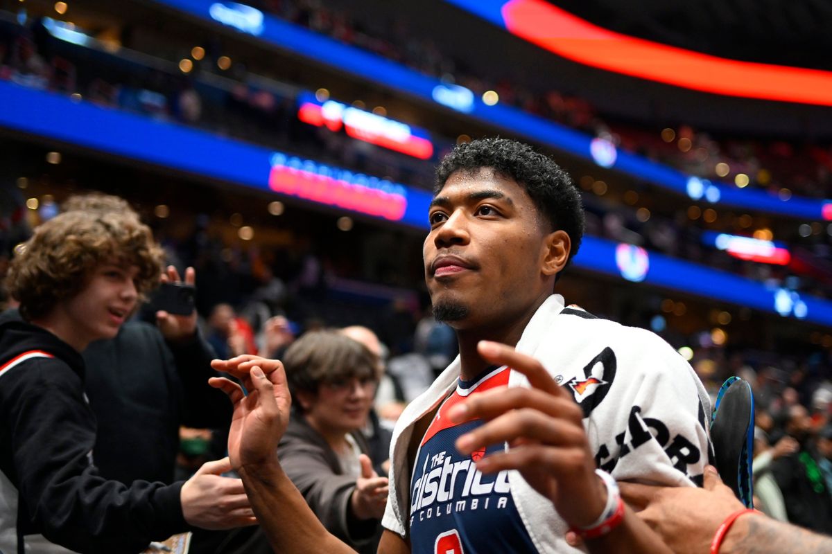 Rui Hachimura matched a career high with 30 points in Saturday’s win over the Magic. On Monday, the former Gonzaga standout was traded to the Los Angeles Lakers.  (John McDonnell/Washington Post)