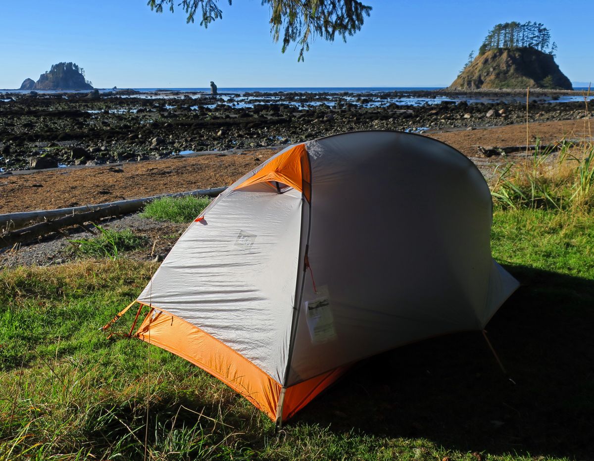 Olympic Peninsula coastal camping spots often offer excellent views.  (John Nelson/courtesy)