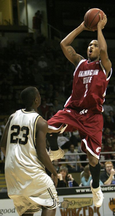 Before he transferred to Idaho, Mac Hopson played at WSU. (Associated Press / The Spokesman-Review)