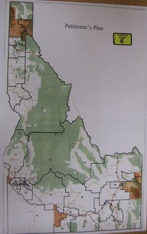 Propose legislative district map submitted to Idaho Supreme Court in Twin Falls County challenge