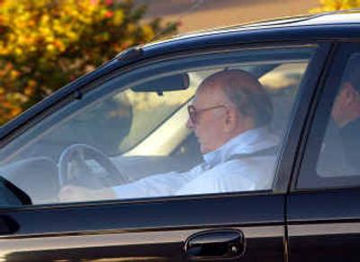 Judge Alfred  Delucchi leaves the courthouse Wednesday in Redwood City, Calif.
 (Associated Press / The Spokesman-Review)
