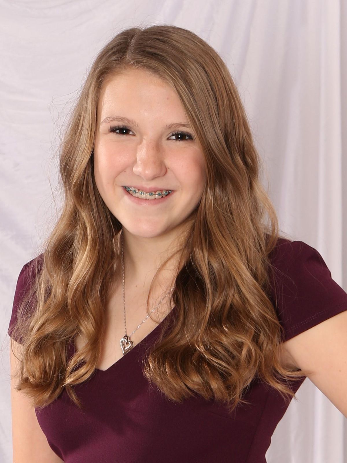 Sydney Johnston is an eighth-grader at Salk Middle School in Spokane. She took first place in the 2019 Eva Lassman Memorial art contest for her art piece, “Walk a Mile.” (Courtesy photo)