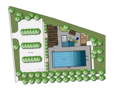 Each of Spokane’s six planned new swimming pools was custom designed in a collaboration involving neighborhood residents. Courtesy of Spokane Parks (Courtesy of Spokane Parks / The Spokesman-Review)