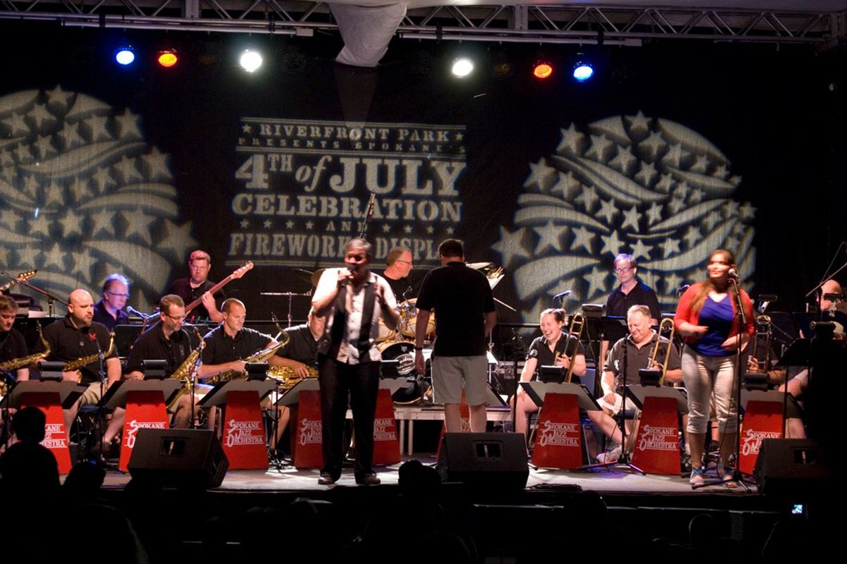 The Spokane Jazz Orchestra returns to Riverfront Park on Friday.