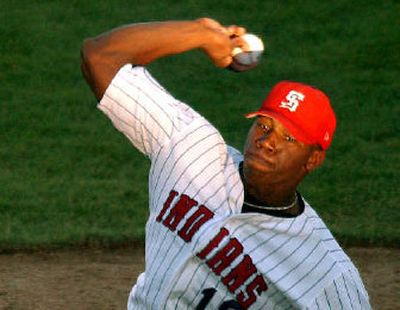 
Zags recruit Ira Brown pitched for the 2002 Spokane Indians. 
 (File / The Spokesman-Review)