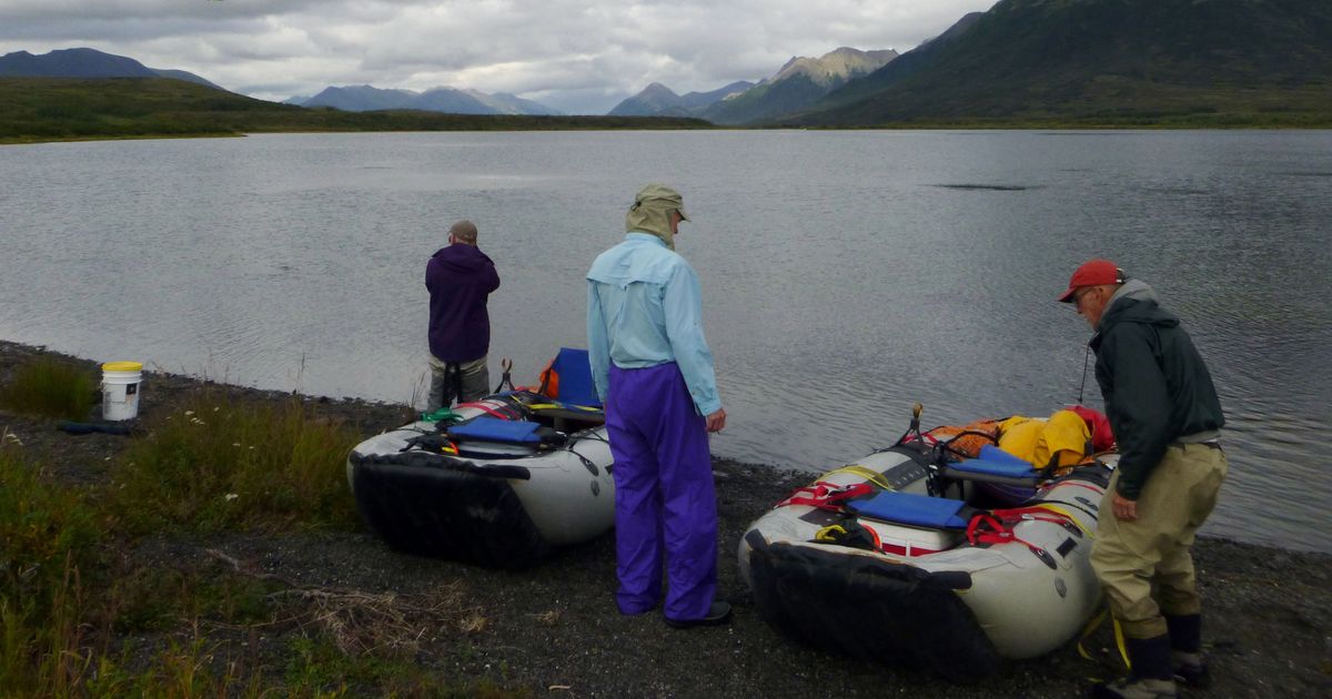 Unguided anglers lured by adventure of eightday, flyin, Alaska float
