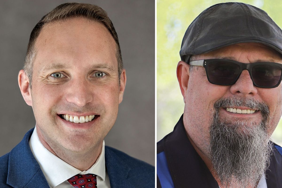 Republican Hunter Abell, left, and Democrat Paul “Rocky” Dean are vying for state House position 2 in the 7th Legislative District in the Nov. 5, 2024 election. 