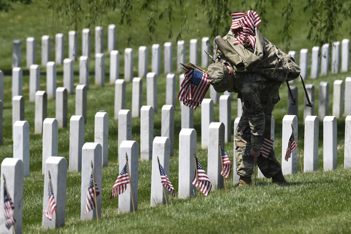 Flags-In at Arlington National Cemetery - May 23, 2019 | The Spokesman ...