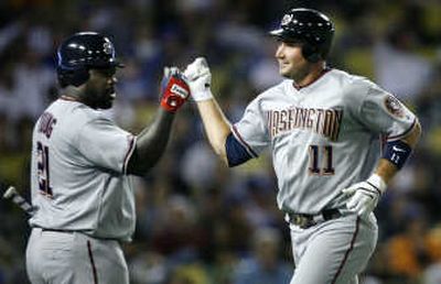 
Washington's Ryan Zimmerman, right, is optimistic for a bright future for his team. Associated Press
 (Associated Press / The Spokesman-Review)