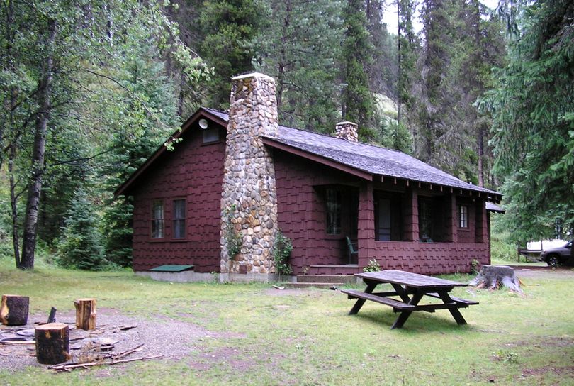 Red Ives Cabin on the St. Joe River District of the Idaho Panhandle National Forest. (U.S. Forest Service)