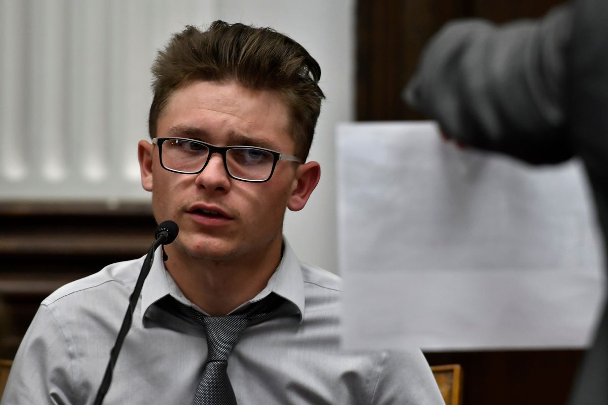 FILE - Dominick Black testifies during Kyle Rittenhouse