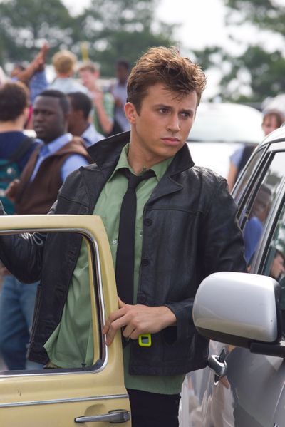 Kenny Wormald is shown in a scene from “Footloose.”