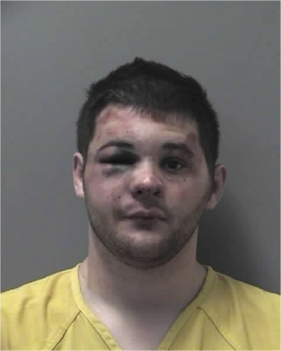 Adam M. Johnson, 25, was arrested early Sunday, accused of a shooting in downtown Coeur d'Alene that left one person in critical condition. (Kootenai County Sheriff's Department)