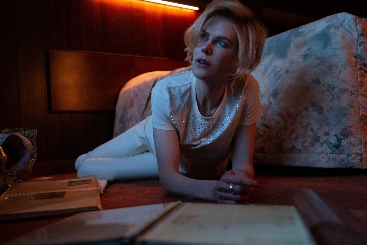 Nicole Kidman directs and stars in "Roar" on Apple TV+.  (Lachlan Moore/Apple TV+)