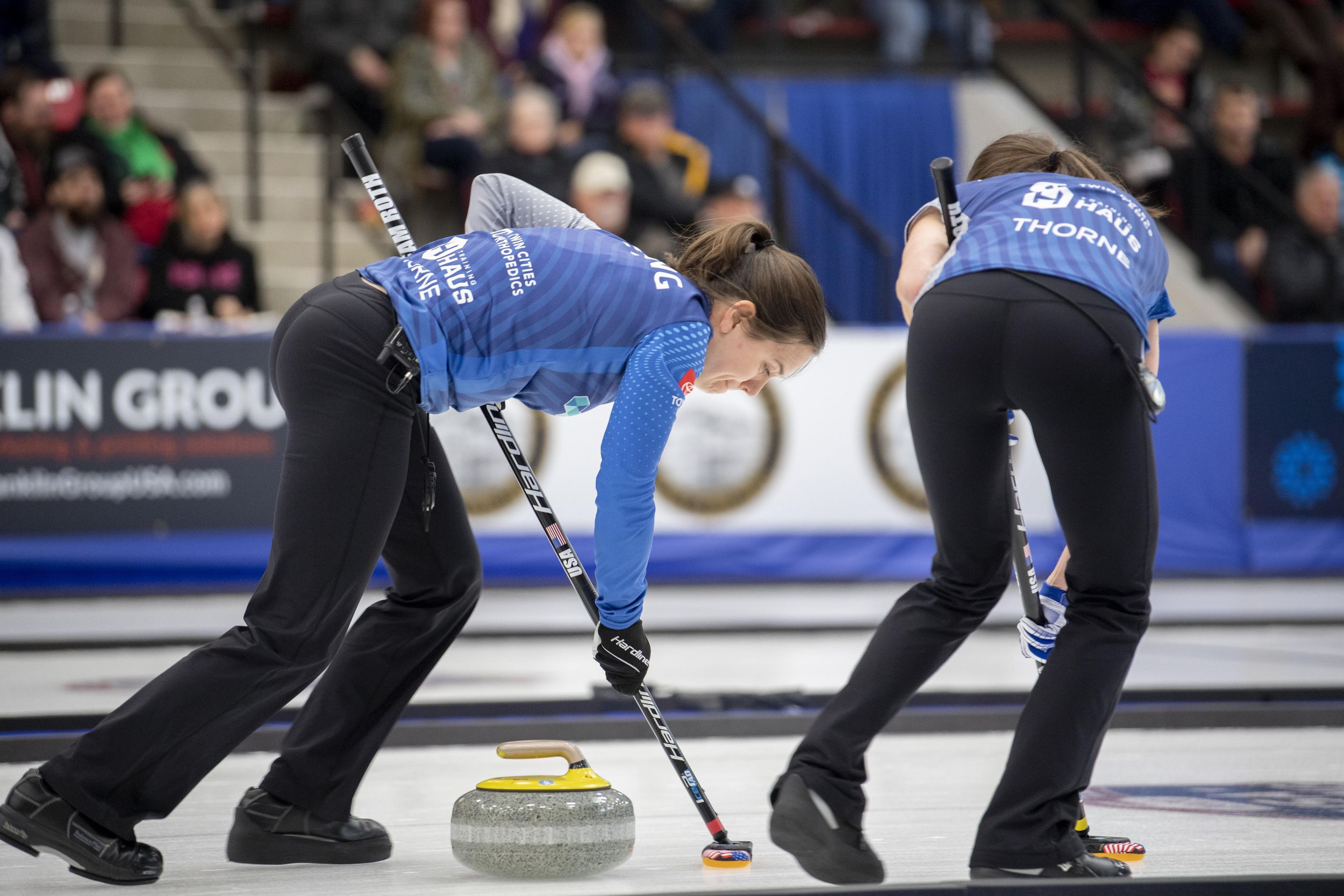 USA Curling National Championship title matches Feb. 15, 2020 The
