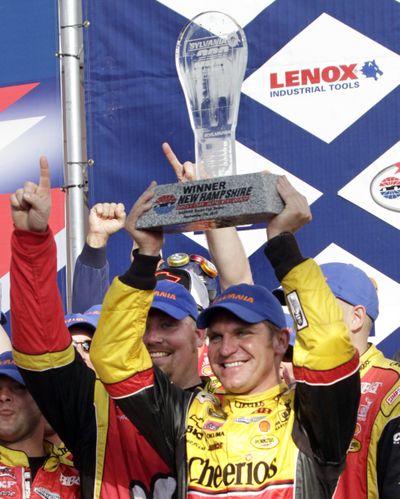 Clint Bowyer led a race-high 177 laps. (Associated Press)