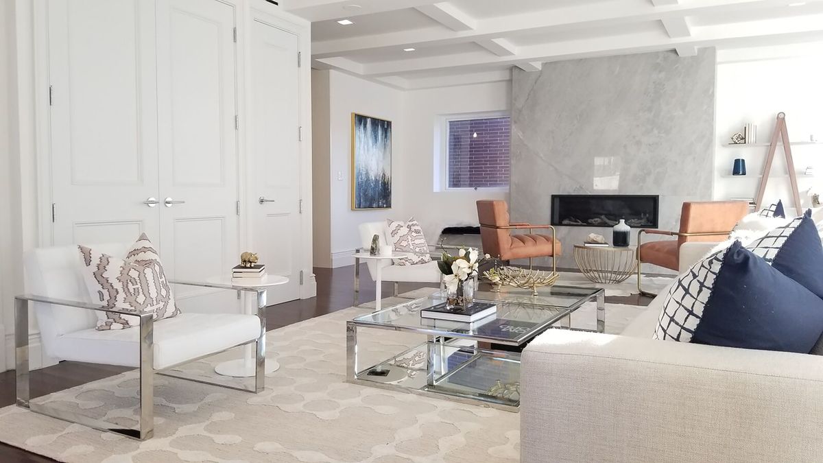 An off-white paint is used on the walls, instead of stark white. (Handout/TNS) (HOBBS/TNS)
