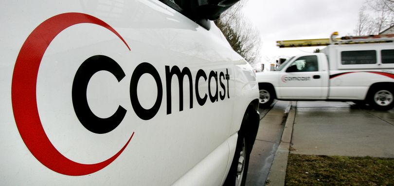 A technician for Comcast heads out on a job in  Salt Lake City.