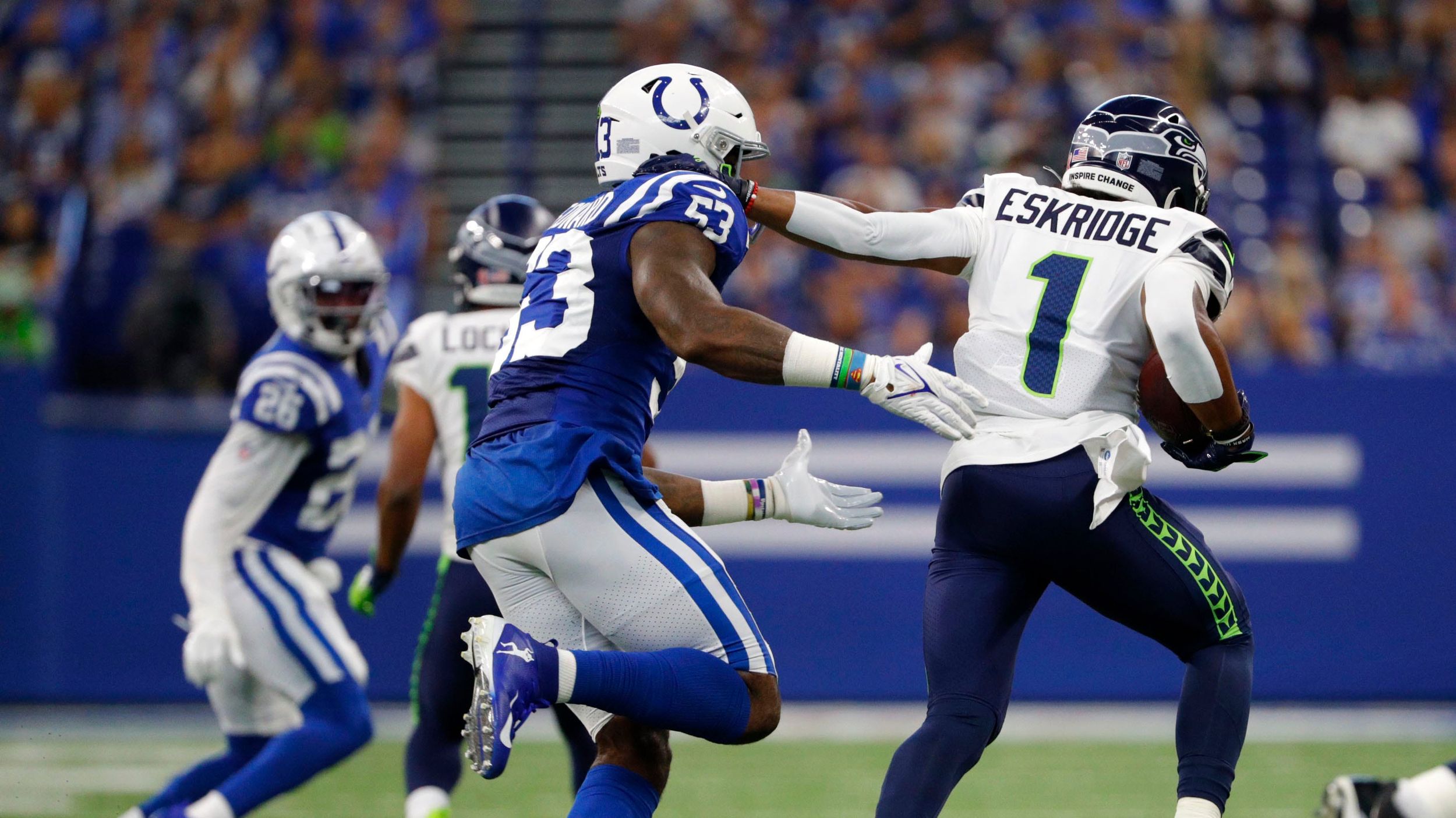 Seahawks' Dee Eskridge suspended 6 games for violating NFL's  personal-conduct policy, Seahawks