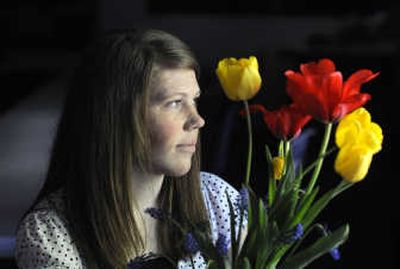 
Northwest Christian senior Anna Nelson lost her brother, Carl, last fall, but in the midst of her own pain, she stills thinks of others first.
 (Dan Pelle / The Spokesman-Review)