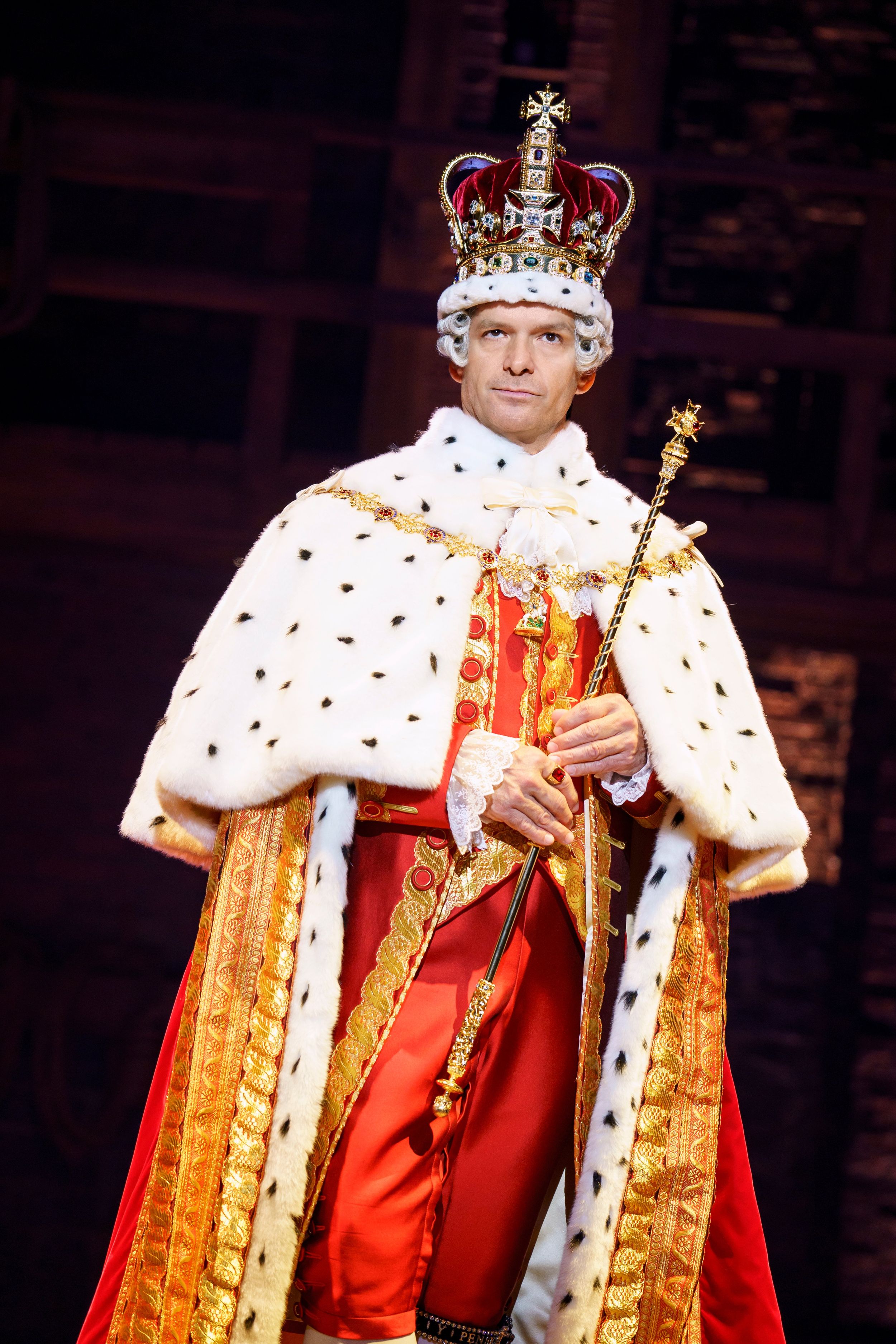 You'll be back': In playing King George III in 'Hamilton,' Rick