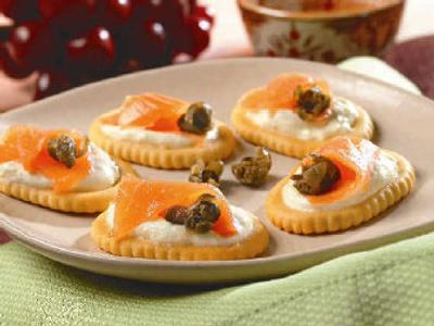 
Salmon and Crème Fraîche on Toppers
 (Town House Crackers / The Spokesman-Review)