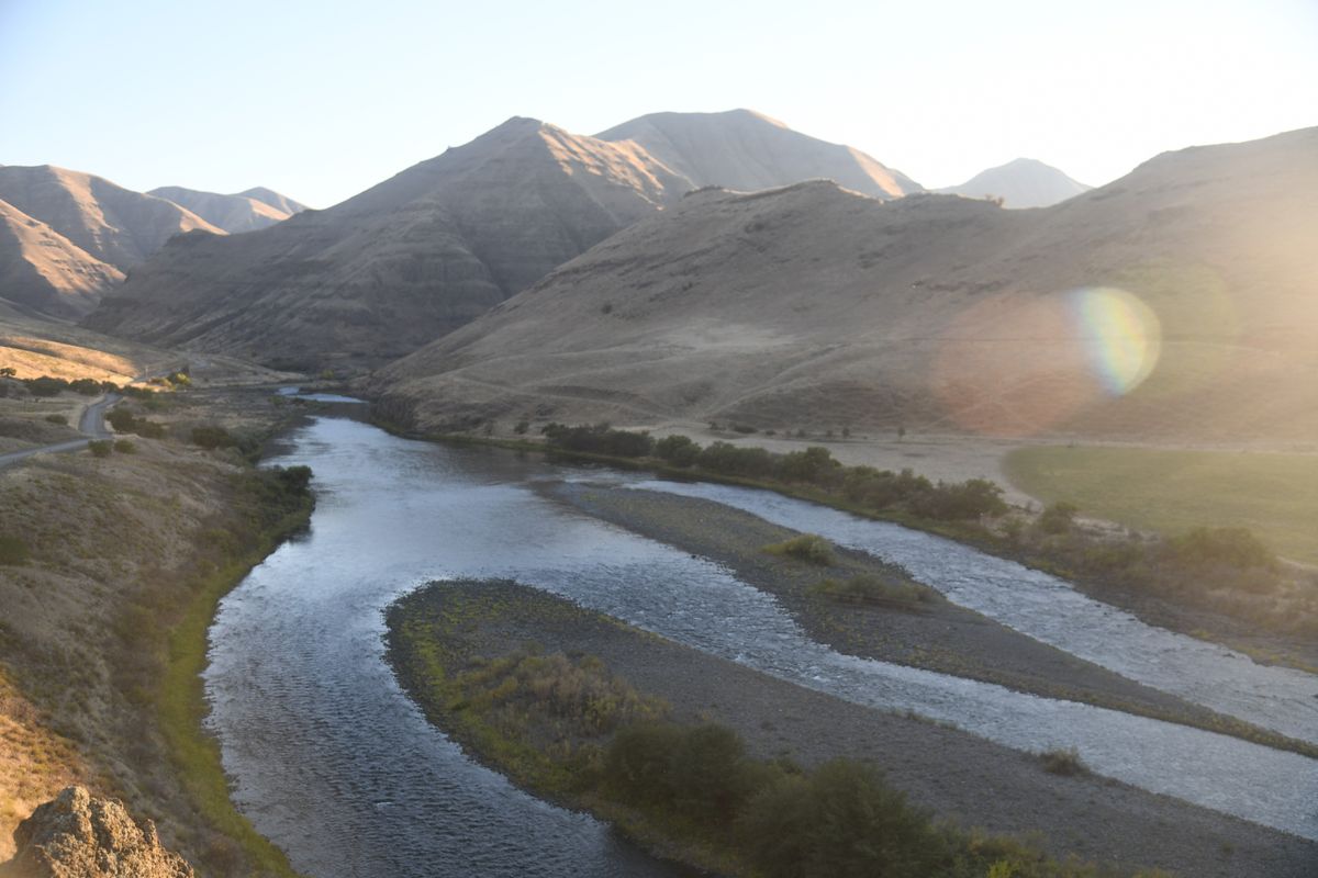 Golden hour on the Grande Ronde River in southeast Washington.  (Michael Wright/The Spokesman-Review)