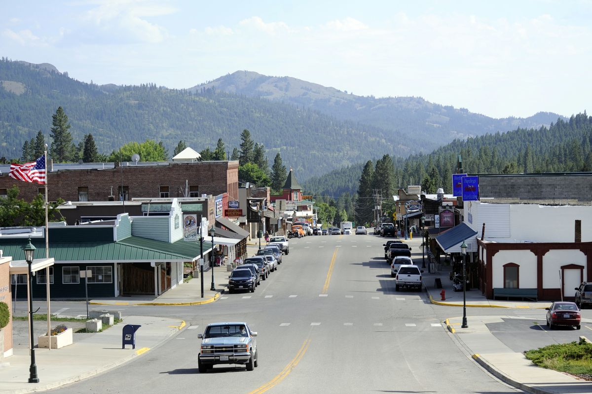 The town of Republic, Washington, is seen on Friday, July 27, 2012.  (Jesse Tinsley / The Spokesman-Review)