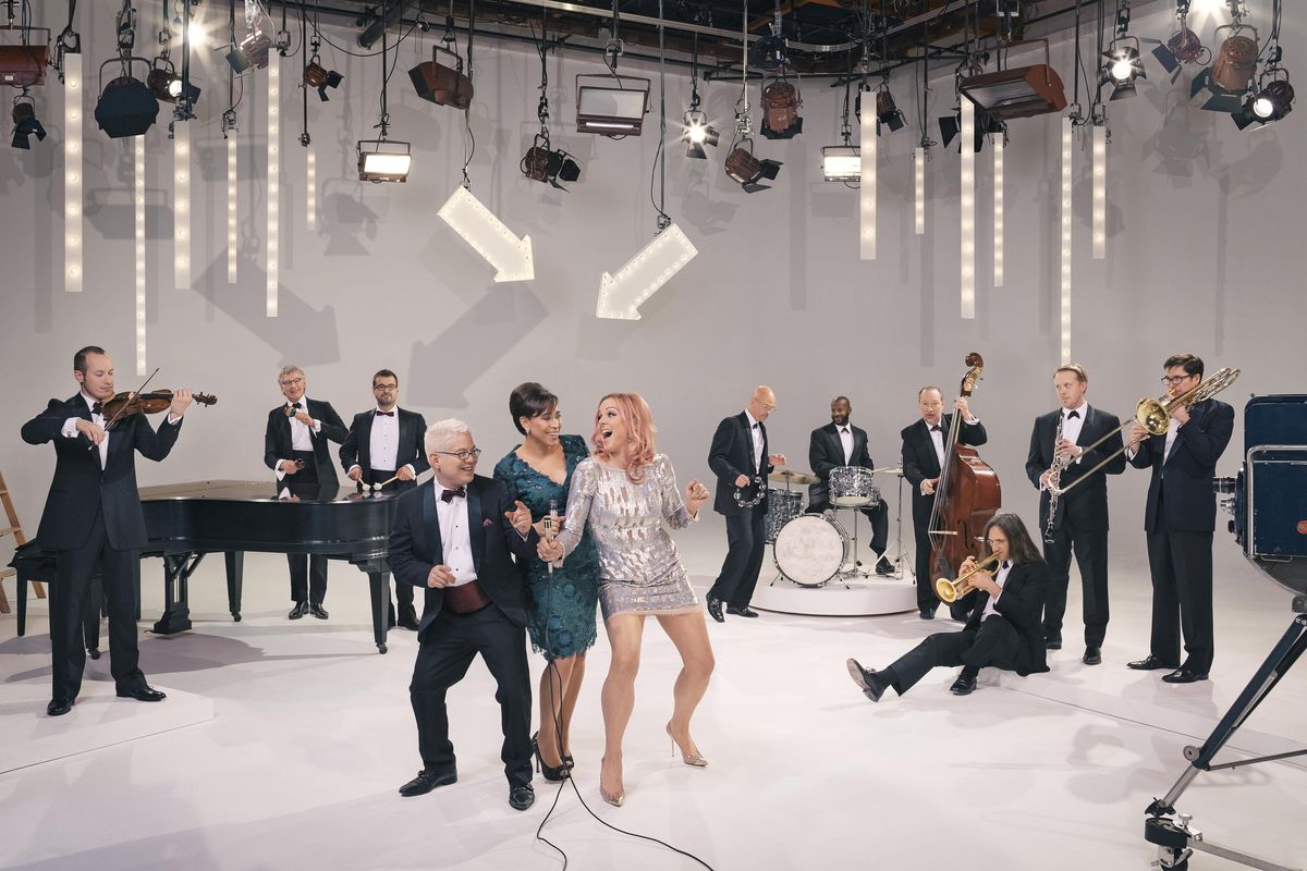 It’s sure to be a party tonight at the Martin Woldson Theater at the Fox when Portland’s “little orchestra” Pink Martini returns for a concert with the Spokane Symphony. (Courtesy)