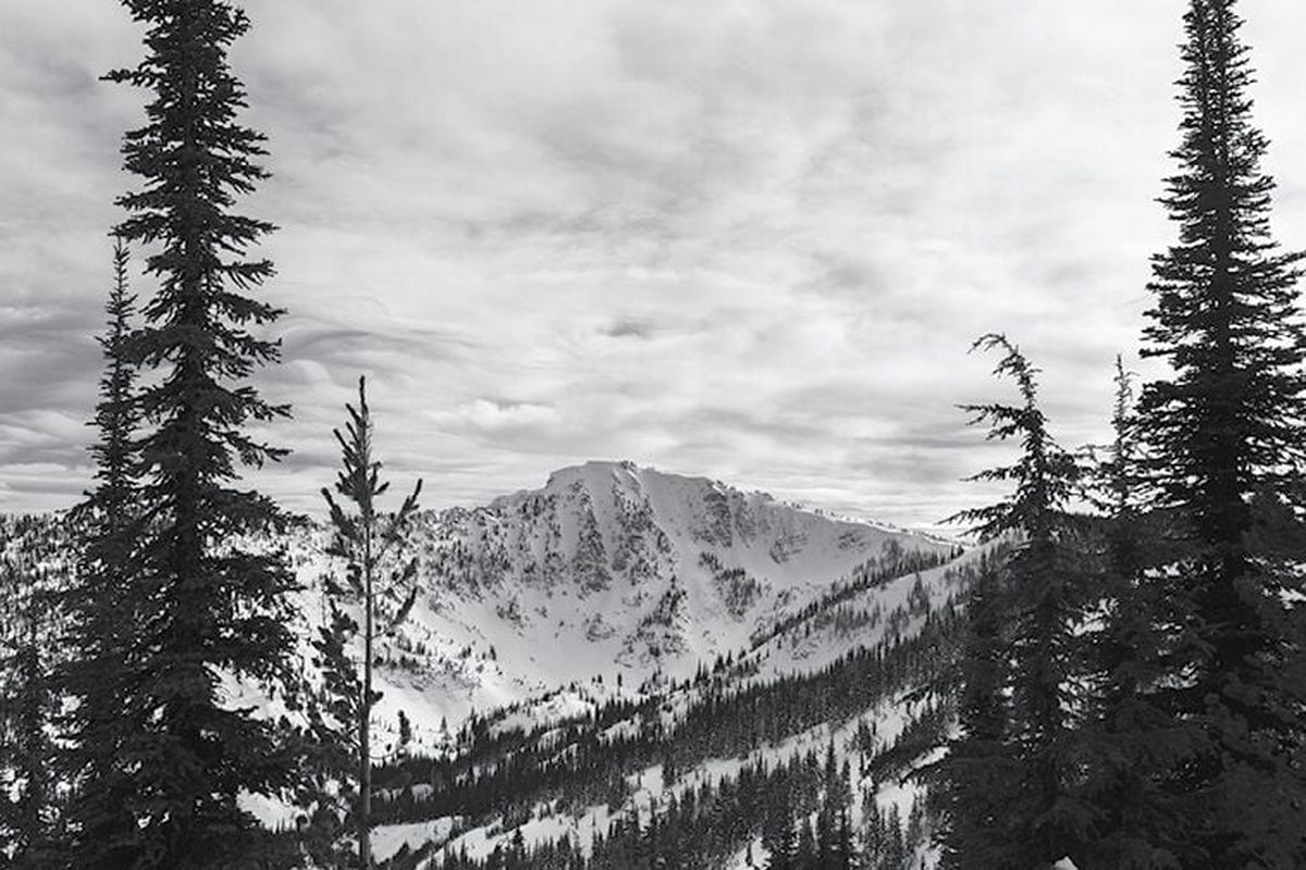 Stevens Peak as seen from Willow Ridge in North Idaho in 2022.  (ELI FRANCOVICH/THE SPOKESMAN-REVIEW)