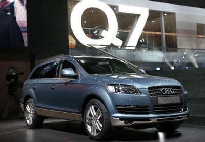 
A new Audi Q7 with hybrid technology is presented at this week''s International Motor Show IAA in Frankfurt.
 (Associated Press / The Spokesman-Review)