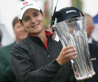 
Lorena Ochoa pushed her career winnings to more than $12 million.Associated Press
 (Associated Press / The Spokesman-Review)