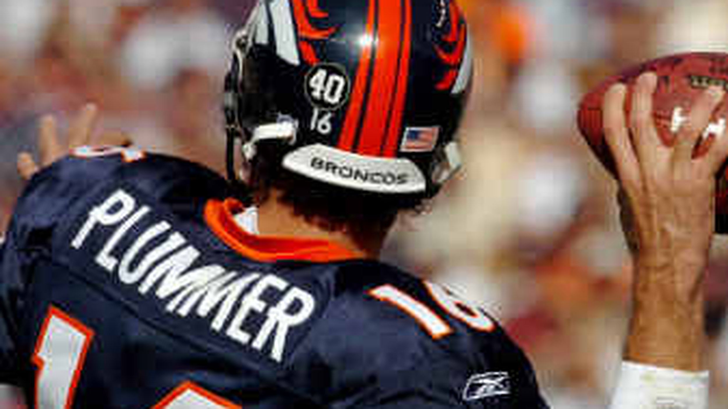 Jake plummer broncos store jersey