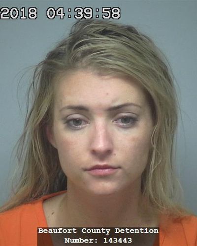This photo provided by Beaufort County Detention Center shows Lauren Elizabeth Cutshaw. (Associated Press)