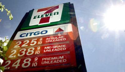 
Convenience store operator 7-Eleven Inc. is dropping Venezuela-backed Citgo as its gasoline supplier at more than 2,100 locations. 
 (Associated Press / The Spokesman-Review)