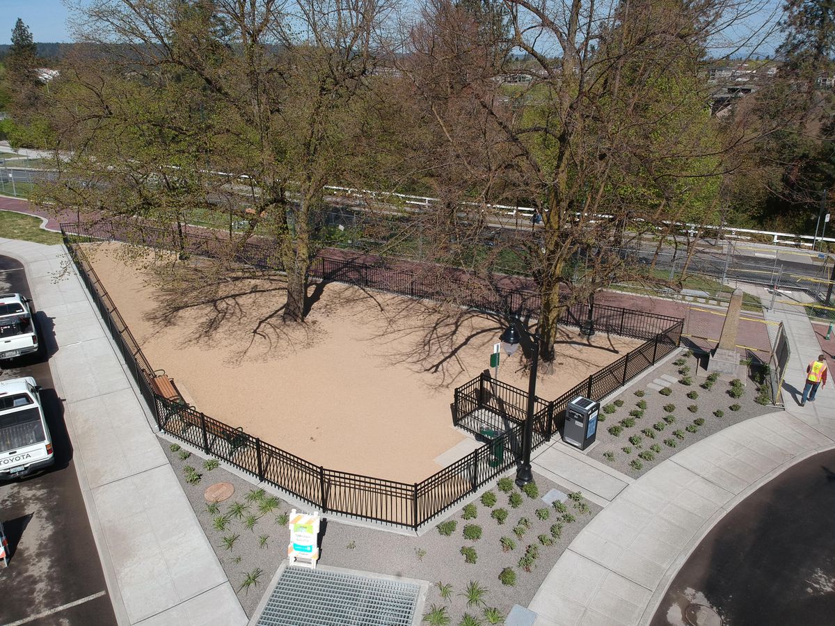 Downtown Spokane dog park May 3, 2019 The SpokesmanReview
