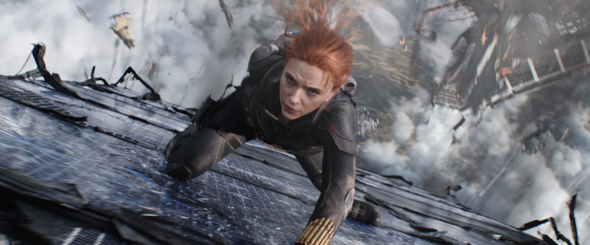 Scarlett Johansson in “Black Widow.”   (Marvel Studios)