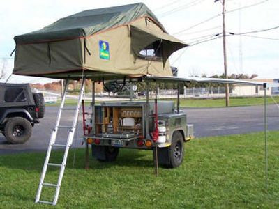 
The Campa All Terrain Trailer's optional features include a 