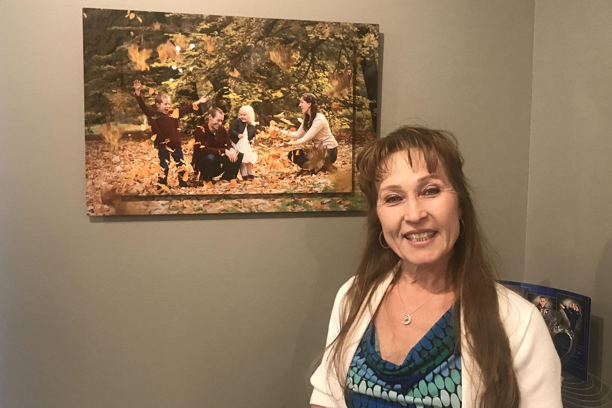 Post Falls photographer Luba Wold recently opened a studio in Post Falls, Idaho. Wold also paints and has done several acrylics based on photographs. (Nina Culver / The Spokesman-Review)