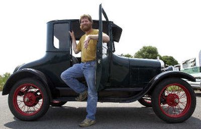 
Tom Carnegie plans to drive his 1926 Model-T Ford Coupe across the United States. He left Spokane on July 2.
 (Dan Pelle / The Spokesman-Review)